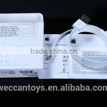 hot sale MFi authorized license for apple iphone 5s cable