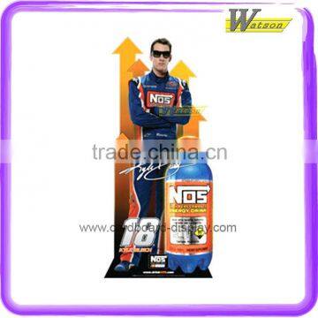 Corrugated Paper Display Advertising Standee for NOS (NITROUS OXIDE SYSTEM)