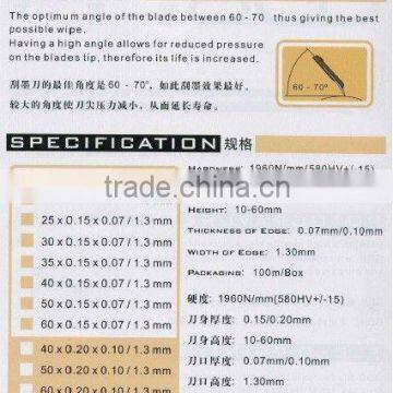 Doctor Blade (blade, Flexo Gravure Blade) for Flexo or Gravure Printing Using Uddeholm Steel as Material photo-3