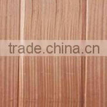 Natural sapelli veneer door skin for home decoration