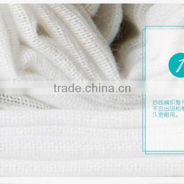 Baby Bath Towel Bib Gauze Cambrayon Bleaching Double Gauze photo-3