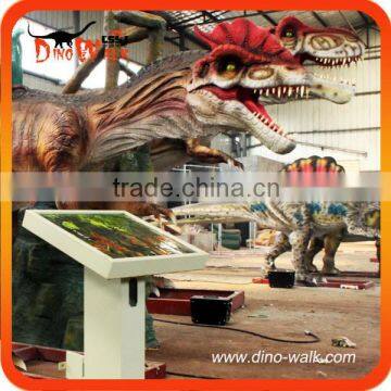 High quality educational amusement realistic ride dinosaur