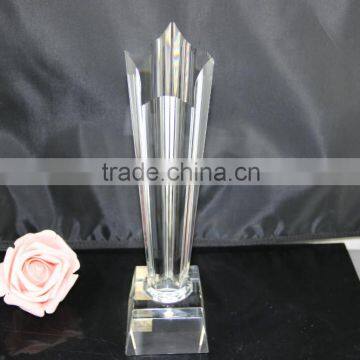 luxury 2015 new arrive crystal base crystal award crystal plaque souvenir