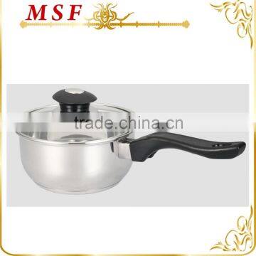 MSF-3020-Black 12pcs Stainless Steel Cookware Set 0.4mm Thickness for South American Market photo-2