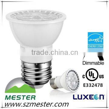 UL CUL Energy Star dimmable COB par16 7w e26