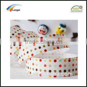 customised wholesale packaging ribbon with dots