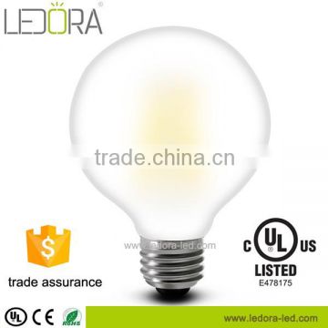 LED lighting energy saving G80 carbon filament bulb dimmable