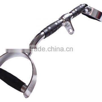 Deluxe Cambered Pro Style Lat Bar Cable Machine Attachment Handle photo-2