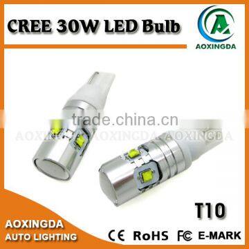 CREE 30W 168 W5W T10 car led bulb