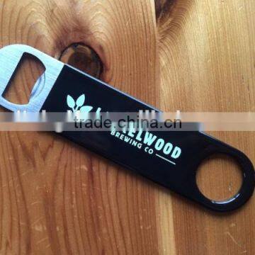 stainless steel vinyl bottle opener