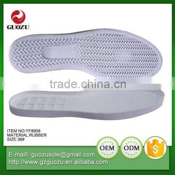 Lady casual shoes sole rubber sole for shoe making