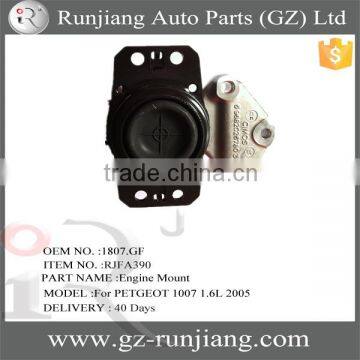 OEM NO.1807.GF DIESEL TOP RIGHT ENGINE MOUNT For PEUGEOT 1007 1.6L 2005