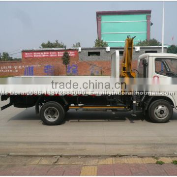 Dongfeng knuckle boom truck mounted crane manufacturer in china