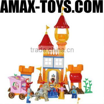 bd-6367409 building block set Beautiful castle plastic intelligent toys brick set 72pcs