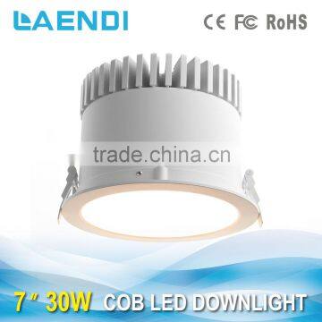 Anti-glare Ra>80 Low price Reliable quality 30W COB LED Downlight