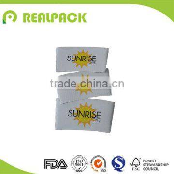 Hot sale paper coffee cup sleeves with custom logo                        
                                                Quality Choice