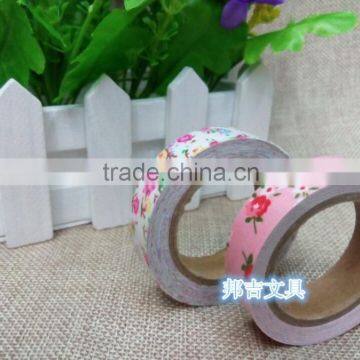 Small Broken Flower Cloth Tape Cotton Wide Adhesive Plaster to Stick a Diary DIY Photo Album Accessories Decorative Stickers photo-3