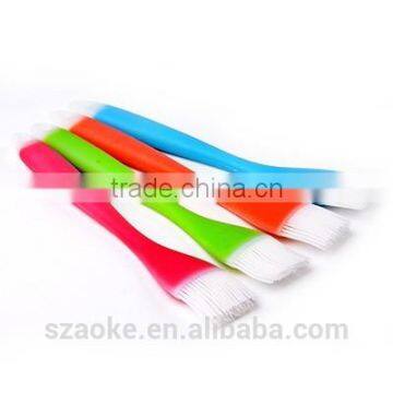 10" semi-transparent silicone brush