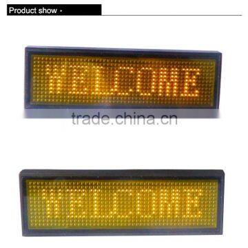 Programmable LED Badge, LED Sign Tag, LED Moving Badge photo-6