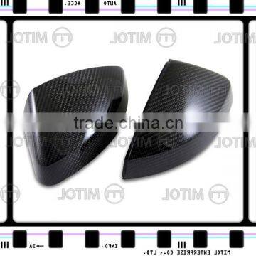 For AUDI A1 Carbon Fiber Car Mirror Housing , Wing Mirror Housing