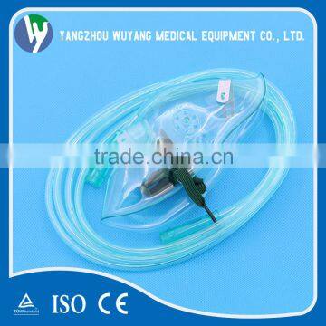 High quality PVC transparent oxygen mask with 200cm tube for medical use                        
                                                Quality Choice