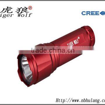 Dry battery aluminum XPE-3W LED flashlight torch light