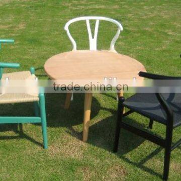 Wood Dining Chair, Classic Wood Wishbone Chair photo-5