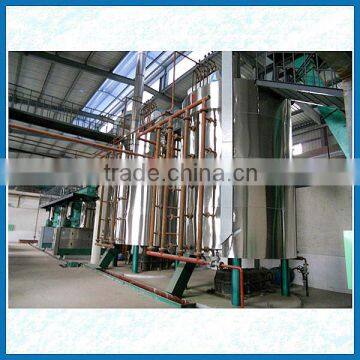 Full automatic crude flaxseed oil refinery plant with low consumption