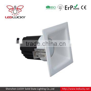 12W ErP CE and RoHS Approved square led down light