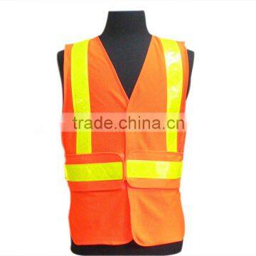 High visibility safety vest