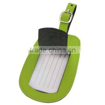 Custom Shape Leather Hang Tag For Luggage Bag Tag