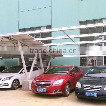 solar panel manufacturing unit carport solar power plant waterproof carport set of the solar structural carport aluminium