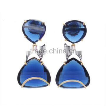 FASHION CUBIC ZIRCONIA EARRINGS ER-713