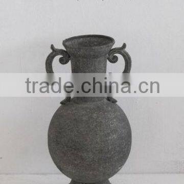 100565MC Wholesale antique cast iron flowers vase