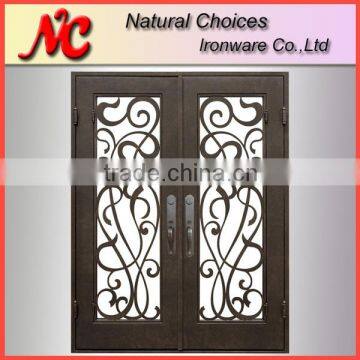 Popular design wrought iron front door design                        
                                                Quality Choice