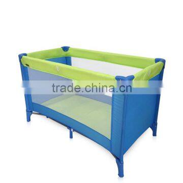 Portable Baby Child Travel Cot 2-in-1 Infant Playpen Bed Bassinet photo-3