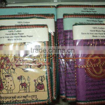 wholesale lot of hindu god printed handmade notebooks