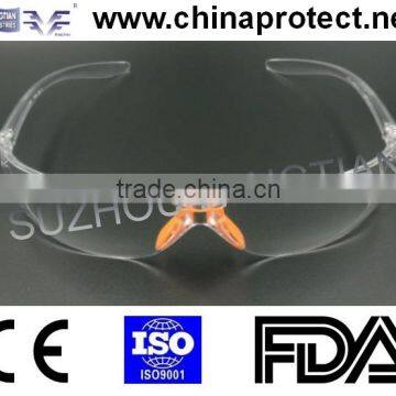 Industrial anti scratch industrial safety Glasses with CE certificate