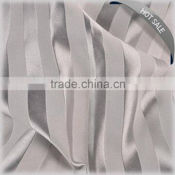 2016 popular hot selling 100% Polyester stripe curtain fabric