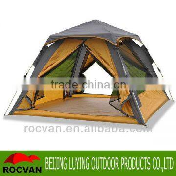 Good style waterproof 3 season double layer 4 person military tent