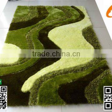 Home rug Multi-Structure 100%Polyeter 3D shaggy carpet