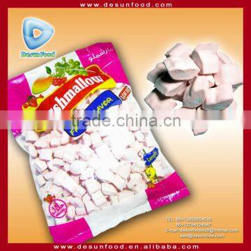 Large bag Low fat Lip shape fruit flavor halal marshmallow