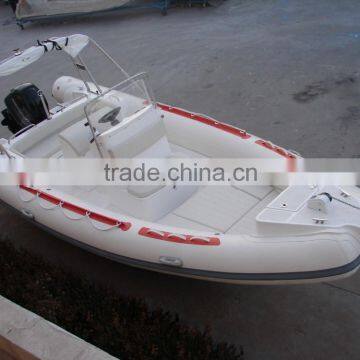 CE Boat Best Price Cheap Big PVC Fiberglass Fishing Boat With Engine