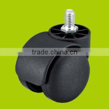 hot sale Thread Stem office furniture Nylon caster wheel(FC3311)