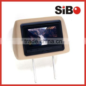 Q898 7" Taxi Headrest Ad Player With Wifi,3G For Advertisement