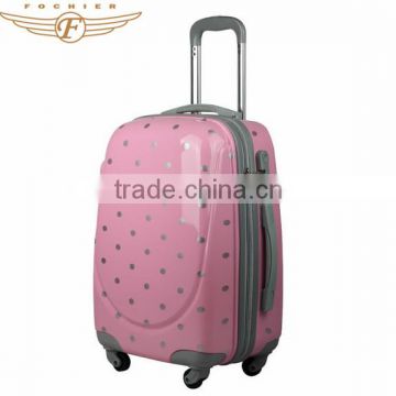 360-degree wheels travel luggage set trolley bag