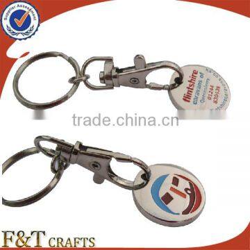Make Plating Nickle Soft Enamel Coin for Supermarket Trolley to Sales photo-3