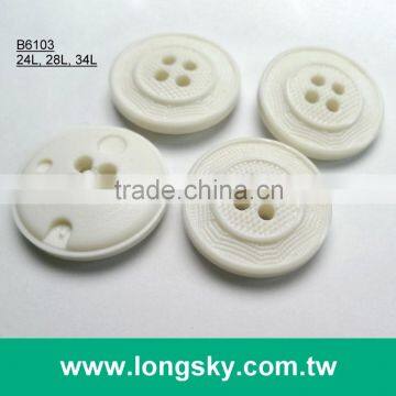 (#B6103/24L, 28L, 34L) classic round 4 hole decorative buttons for clothing