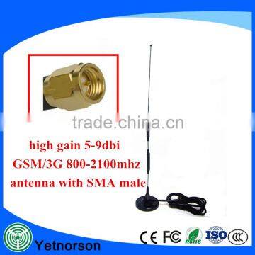 3G /GSM antenna 9dBi GSM CDMA WCDMA SMA plug 3M cable for Verizon USB modem