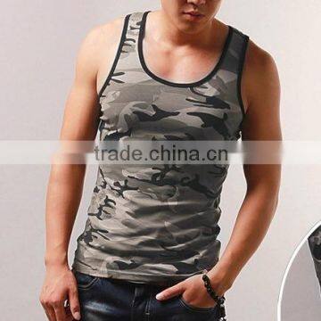 Military tank and top &army design tank for men&customer camouflage design tank man